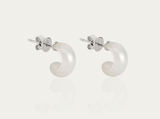 Jade white Earrings