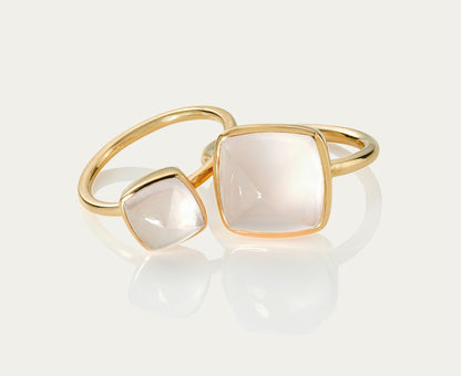 Bobo Ring Sugarloaf - Rose Quartz 8mm